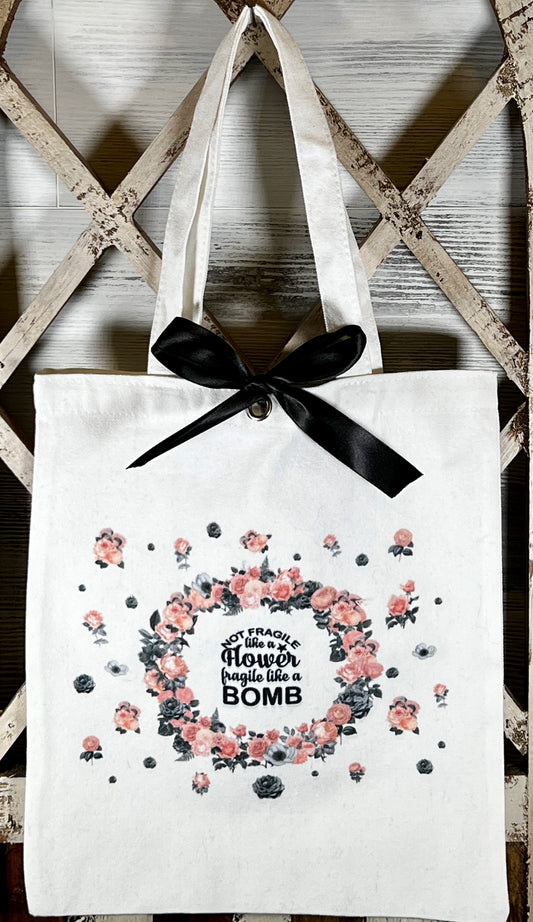 Flower Bomb Small Tote